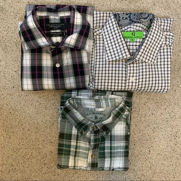 Other - BUNDLE 3 Button Up Shirts XL